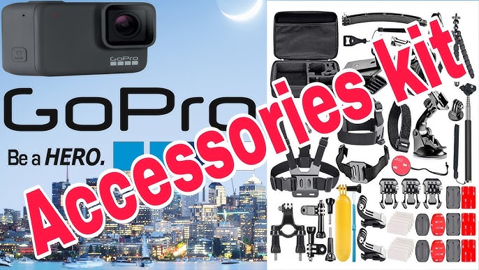 PACK 50 ACCESSOIRES  POUR GOPRO HERO ET SESSION PAS CHERS !  PRÉSENTATION (UNBOXING) + CONCOURS 