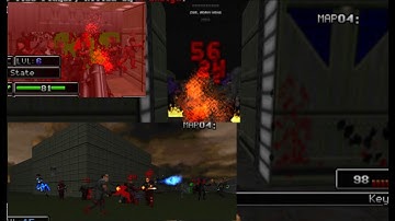 DOOM: Cyberaugumented  Map of chaos overkill map01-map05