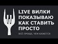 LIVE ВИЛКИ для новичков, показываю на собственном примере