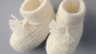 आसान तरीके से बनाये बेबी जुत्ती/baby jutti/ Baby Booties/ Socks.....#142