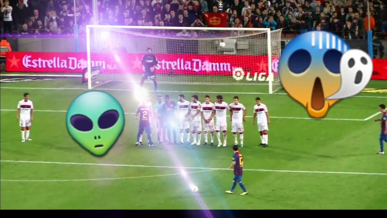 Top 10 Leo Messi Free Kicks!!! 2017