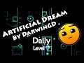 Geometry dash  artificial dream by darwingd  daily level 61 all coins