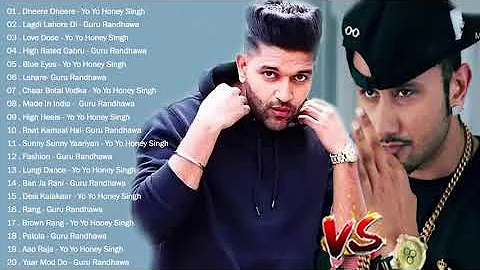 Best Songs of Yo Yo Honey Singh vs Guru Randhawa // Latest Bollywood Songs 2021 -HINDI REMIX sONGS