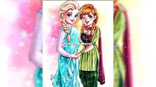 Disney princesses wearing Indian dresses 😍💕✨💖 With cool editing.. screenshot 5