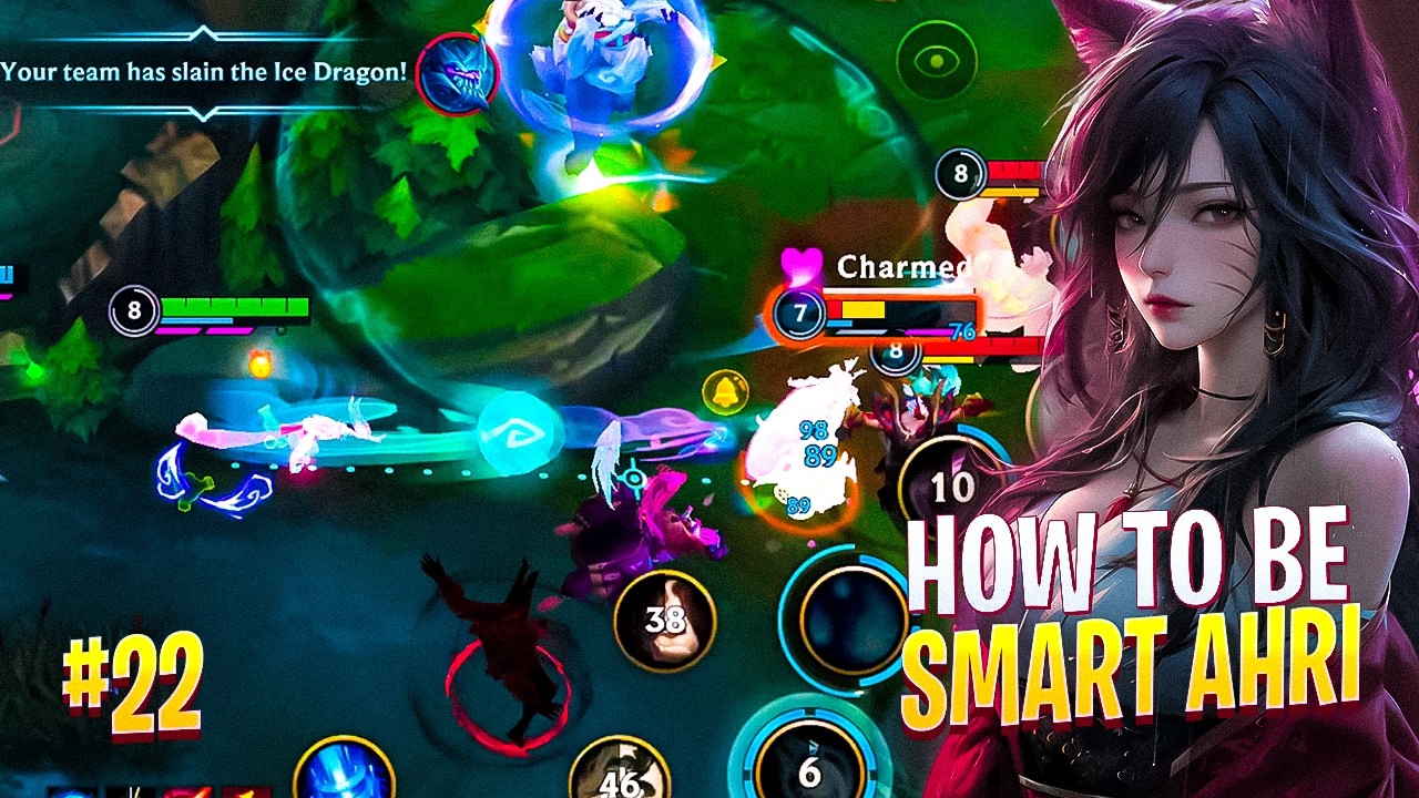 HOW TO BE SMART AHRI #22 but with Lissandra | Full Gameplay Ahri Wild ...