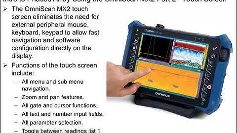 Introduction to Phased Array Inspection Using the OmniScan MX2 - Phần 2