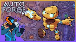 Incredible Sidescrolling Factory Builder From The Crea Dev! - AutoForge [Kickstarter Demo]