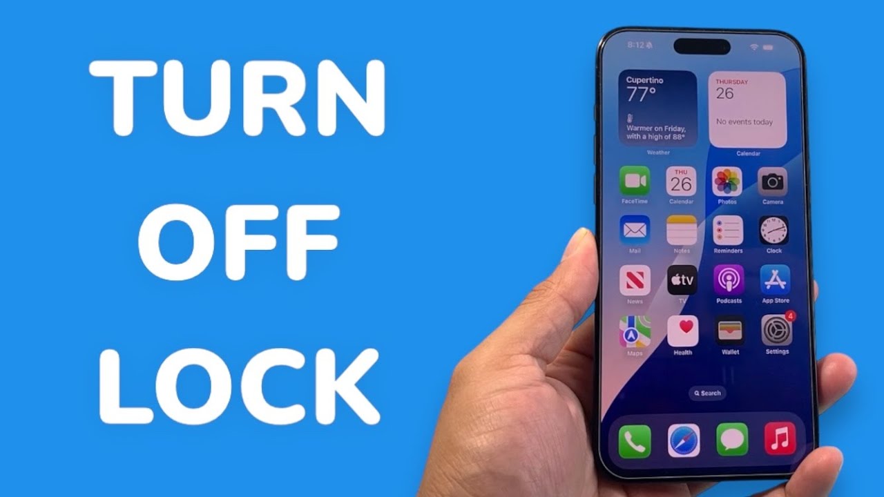 How To Turn Off Lock On Apps On IOS 18 YouTube How To Turn Off Lock On Apps On IOS 18 YouTube