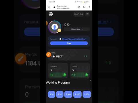 Crypto Global working non-working income #cryptoglobal #bitcoin #blockchain