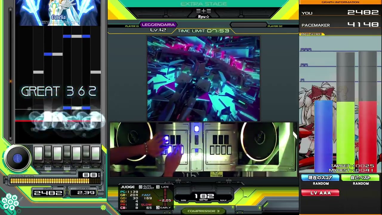 beatmania IIDX】≡+≡ / Ryu☆ - YouTube