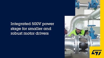 PWD5T60: Integrated 500V power stage for smaller and robust motor drivers