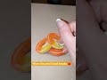 Drawing Peach Rings 🍑🍭 #shorts #artshorts #coloredpencils #prismacolor