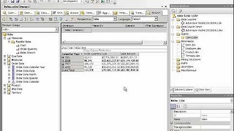 Demo Deploying and Browsing the Cube