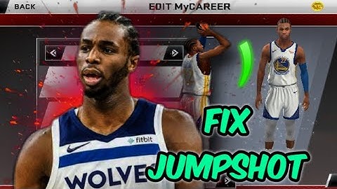ANDREW WIGGINS JUMPSHOT FIX | NBA2K20-NBA2K21 MOBILE | ANDROID