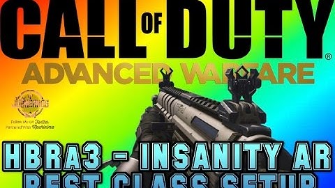 HBRa3 - Insanity (Elite AR) ★ Best Class Setup ★ "30-KillStreak" Advanced Warfare Gameplay!