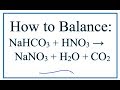 Balancing Chemical Equations Concepts