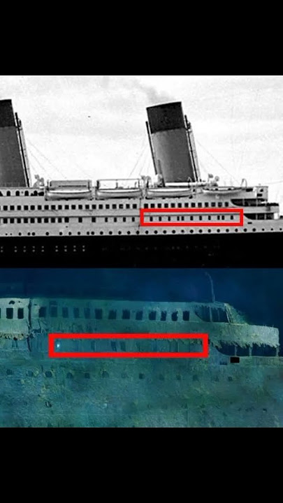Then vs Now - Titanic #titanic #shortvideo #shorts #rmstitanic #unsinkable #thenvsnow