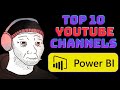 Top 10 YouTube Channels for Power BI, AI, DAX, and More
