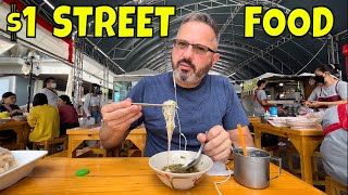 $1 Thai STREET FOOD in Bangkok 🇹🇭 Thailand Street Food Tour on a Budget