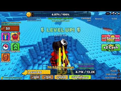 Roblox +1 banana Monkey destruction part 1