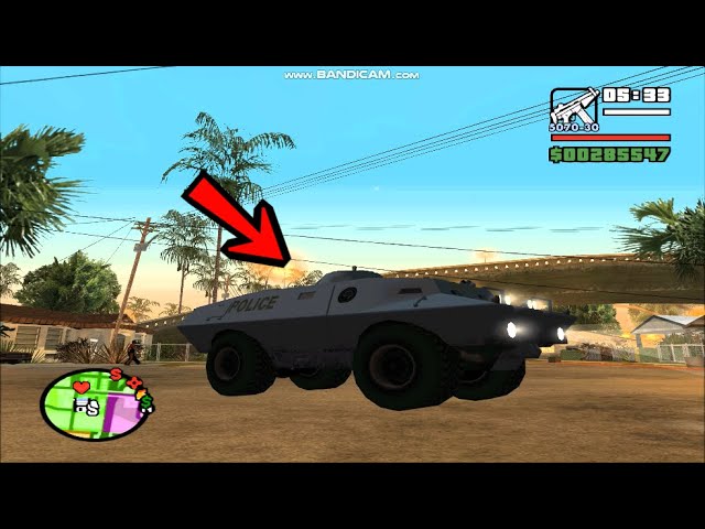 Gta Sa レア装甲車s W A T の入手方法 Youtube