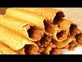 Как приготовить вафельные трубочки. | How to prepare a wafer rolls МАМИНЫ РЕЦЕПТЫ