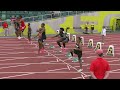 Boys 100m Championship Finals   - Nike Outdoor Nationals 2023