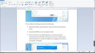 Set up PureVPN PPTP in Synology NAS DSM 5.0 screenshot 2