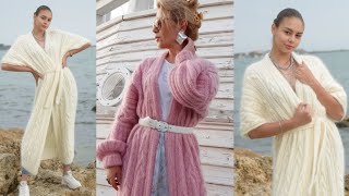 ЧУДЕСНОЕ ВЯЗАНИЕ ОТ СВЕТЛАНЫ ВОЛКОДАВКРАСИВАЯ ВЯЗАНАЯ ОДЕЖДАBEAUTIFUL KNITTING