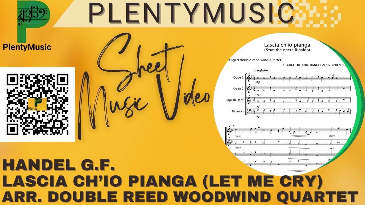 A hauntingly beautiful sarabande for a double reed quartet. - YouTube