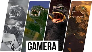 Gamera Evolution In Movies Tv Shows 1965-2023