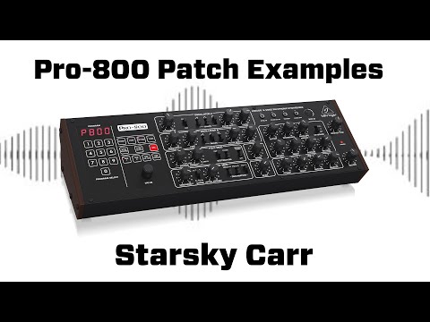 Behringer Pro 800 Patches