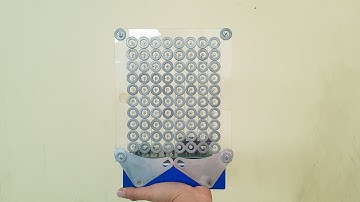 SEE-THROUGH LED MATRIX - SCROLLING TEXT