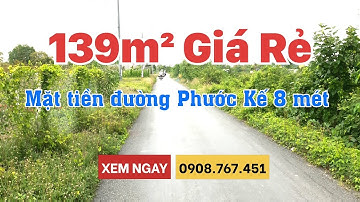 🔴 Bán đất Cần Giuộc mặt tiền đường Phước Kế xã Phước Lâm. 139m2 bán gấp Giá rẻ #da062103 (Đã bán)