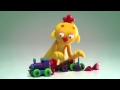 ClayPlay - Play Doh Stop Motion Animation - Train Episode