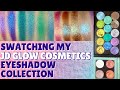 My JD Glow Cosmetics Eyeshadows | Swatching Everything I Own,  Tips for Application & More Thoughts!