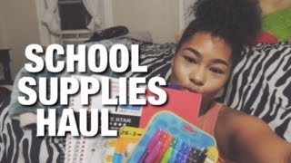 BACK TO SCHOOL SUPPLIES HAUL 2016