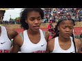 Interview: Oak Park, 2018 MHSAA T&F Finals Division 1 Girls 4x800M Relay Champion