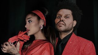 Starboy remix(weeknd & Ariana grande)(lyric video) Resimi