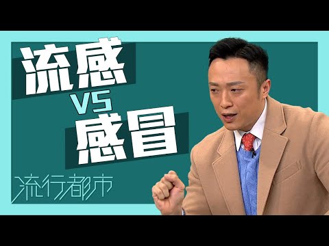 流行都市｜流感 vs 感冒｜流感｜感冒｜中醫