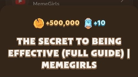 MemeFi New Video Code | THE SECRET TO BEING EFFETIVE (FULL GUIDE) | MEMEGIRLS | MEMEFI