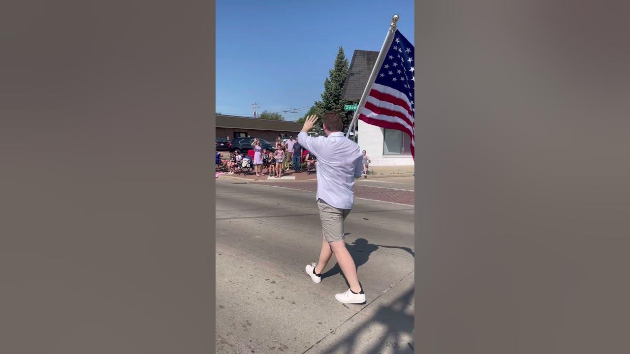 NeenahMenasha Memorial Day Parade with Rep. Nate Gustafson YouTube