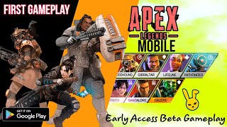 Apex Legends Mobile First Gameplay | Early Access Beta | AndroTopPlayZ