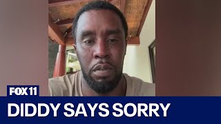 Diddy issues apology video