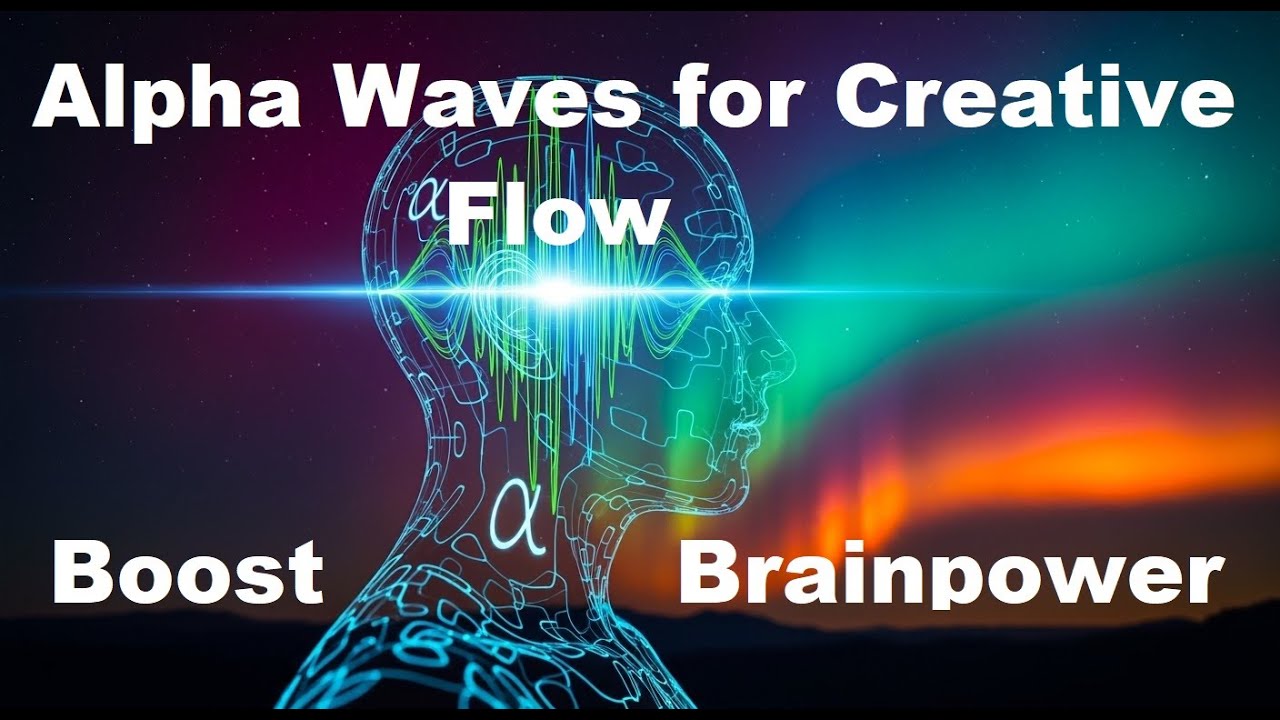 Alpha Wave Process Alpha Waves for Creative Flow: Boost Brainpower & Focus #binauralbeats ...