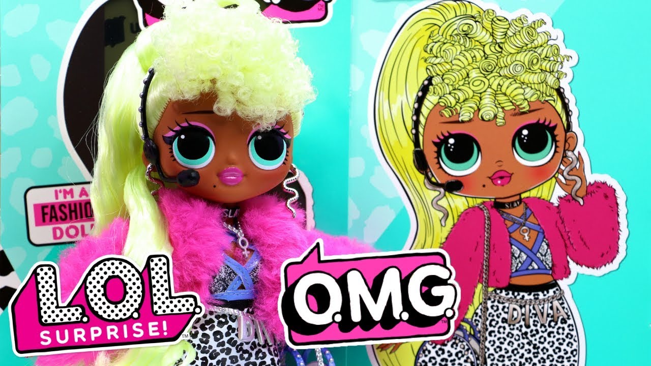 LOL OMG Fashion Doll Series 1 LADY DIVA Blind Bag Surprises "LOLKINS