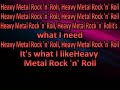 Rock Goddess Heavy Metal Rock &#39;n&#39; Roll (karaoke)(by request)