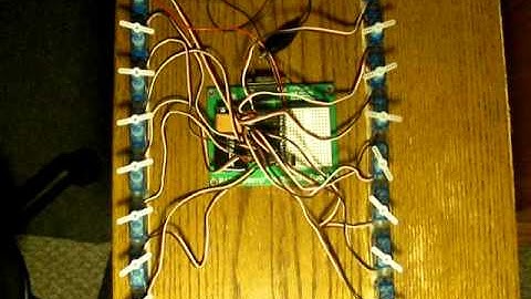 BASIC Stamp 2 Drives 16 Servos