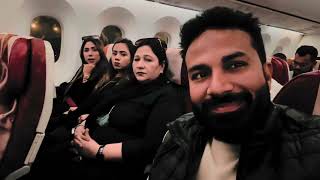 Dubai Vlog | flight experience | air India | explore shiraz khan | family tour | night life