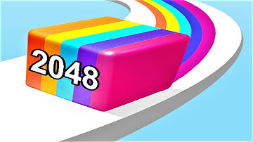 🟨 Jelly Run 2048 🟥 GAMEPLAY Levels 1-9 (Android, iOS)